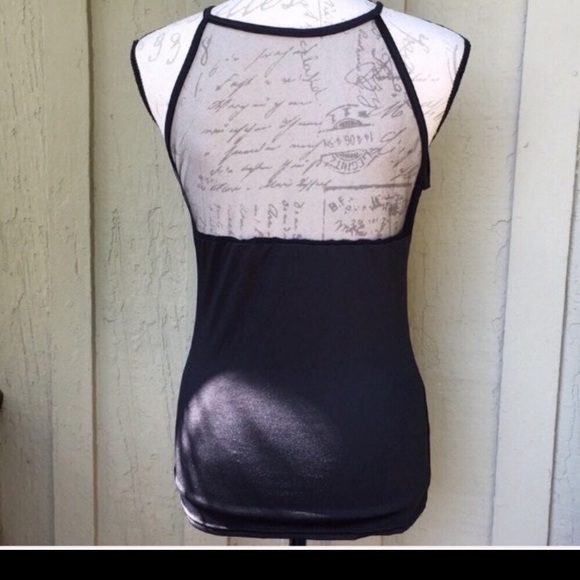 New! Sexy Black Mesh Top - Picture 4 of 7